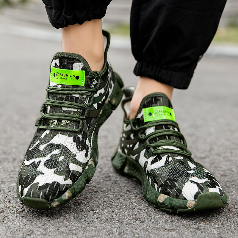 New Unisex Summ Air Mes Sneakers uomo Outdoor Jogging scarpe sportive donna Training Fitness scarpe da corsa Tenis Feminino Big Size 46