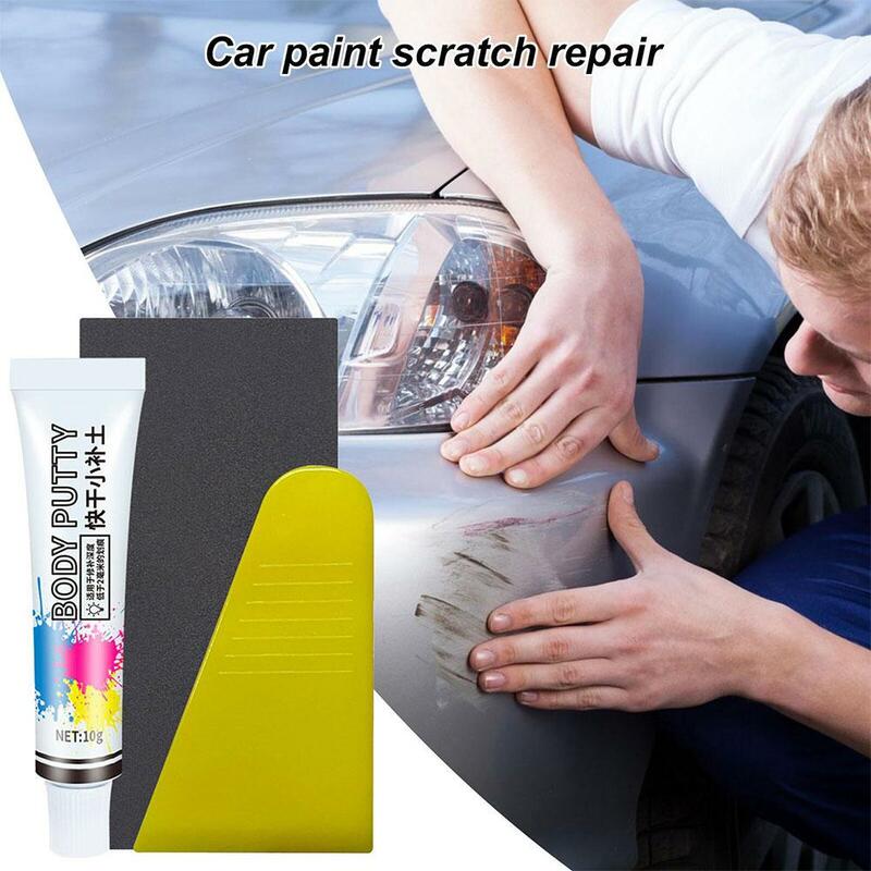 Car Dent Filler Putty Quick Dry Automotive Paint Chip Repair Filler Car Polishing Accessories For Dents Deep Scratches 10g K0P6