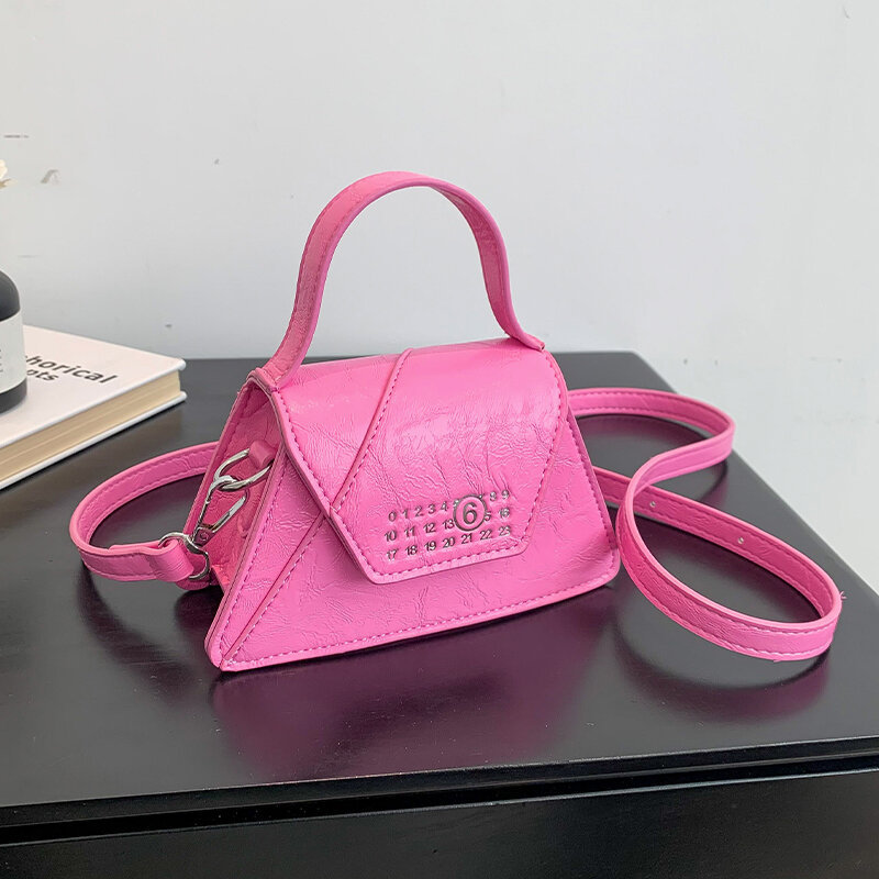 Mini bolsa tiracolo de couro feminina, bolsa de ombro elegante, bolsa de viagem feminina, bolsa luxuosa da moda, 2023