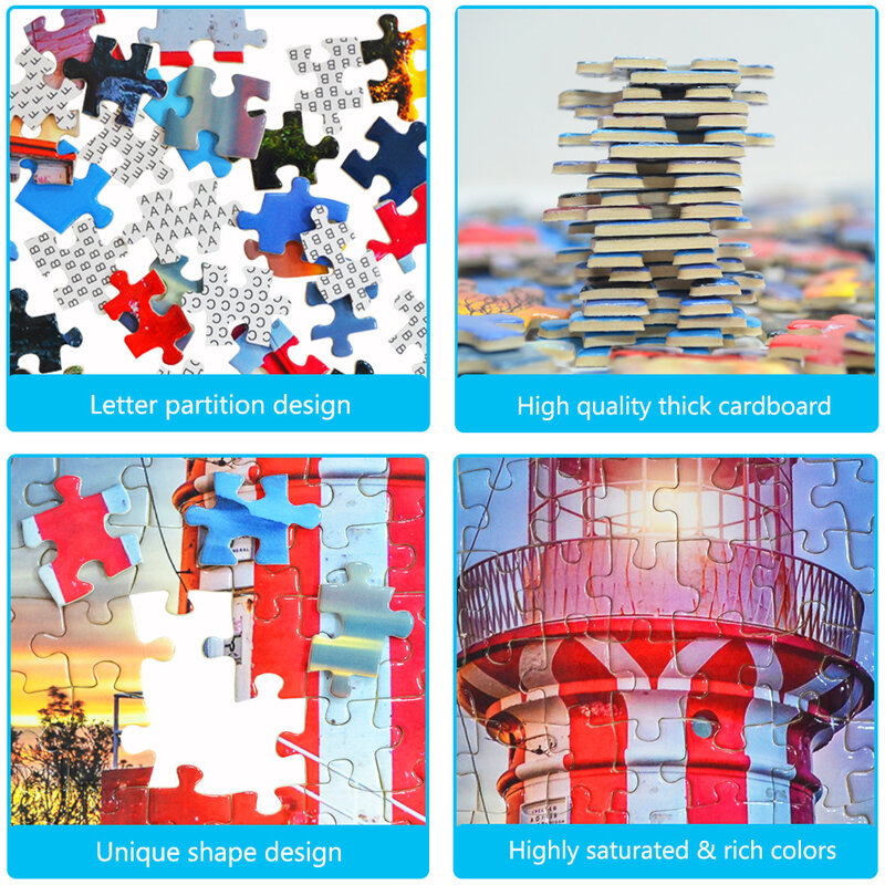 Dropshipping standardowa układanka Puzzle dostosuj swój własny spersonalizowany obraz Puzzle Diy zabawka na festiwal rocznicowy dla dzieci najlepszy prezent