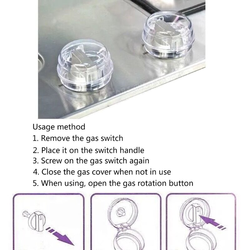 Защитные ручки для газовой плиты, кухонная микроволновая печь, защитная крышка для включения и выключения питания