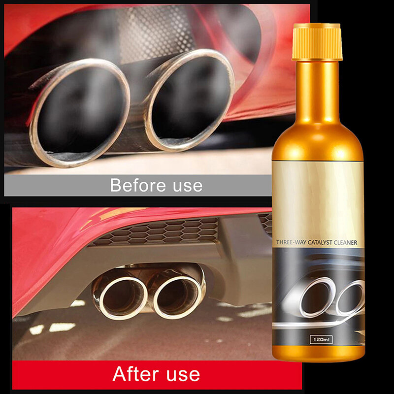 120ml Automobile Catalysts Clean Engine Accelerator Oxygen Sensor Throttle Remove Carbon Boost Up Catalytic Converter Cleane