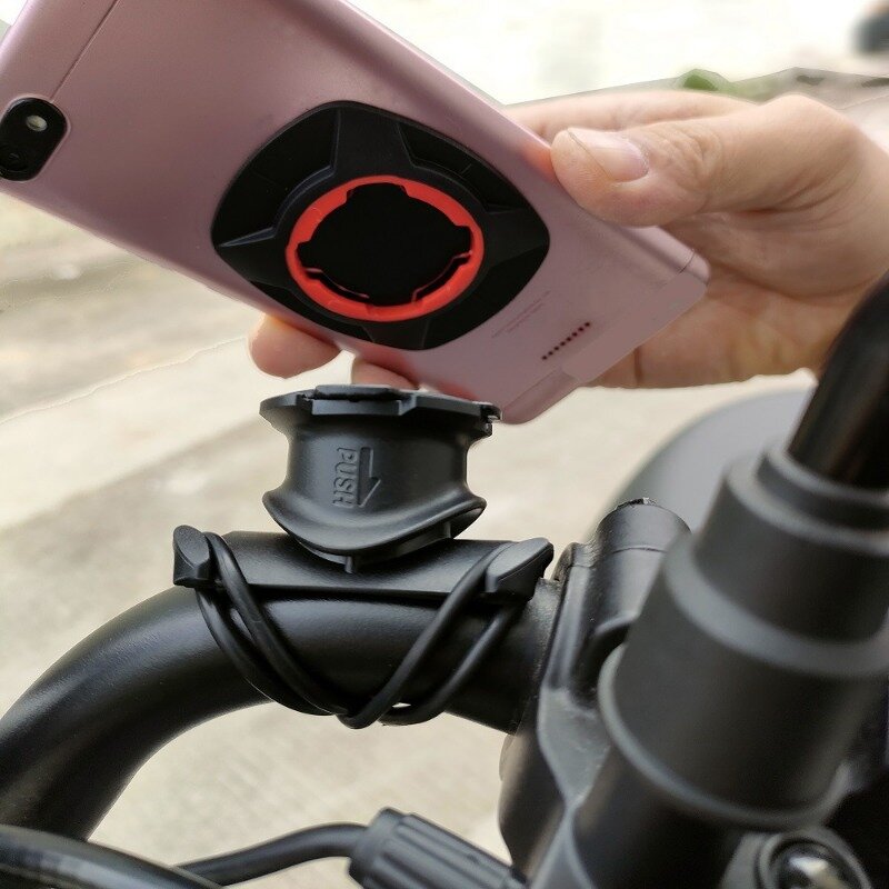 Ammortizzatore del supporto del telefono della bicicletta del motociclo dell'ammortizzatore per la riduzione dell'agitazione ad alta frequenza e del supporto di vibrazione di guida