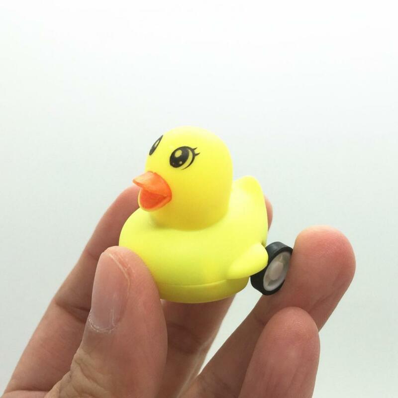 Duck Toy Car Toddler Pull Back Car Mini Duck Car Toys for Kids Pull Back Yellow Duck Figures Vehicle Toy Battery-free for Boys