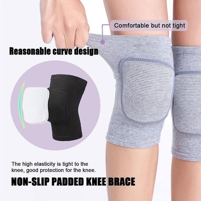 Kieszeń o stałej temperaturze ochraniacze na kolana niewidoczna bezśladowa Super miękka wiatroszczelna ochrona staw kolanowy ciepłe opaska na kolano dla kobiet