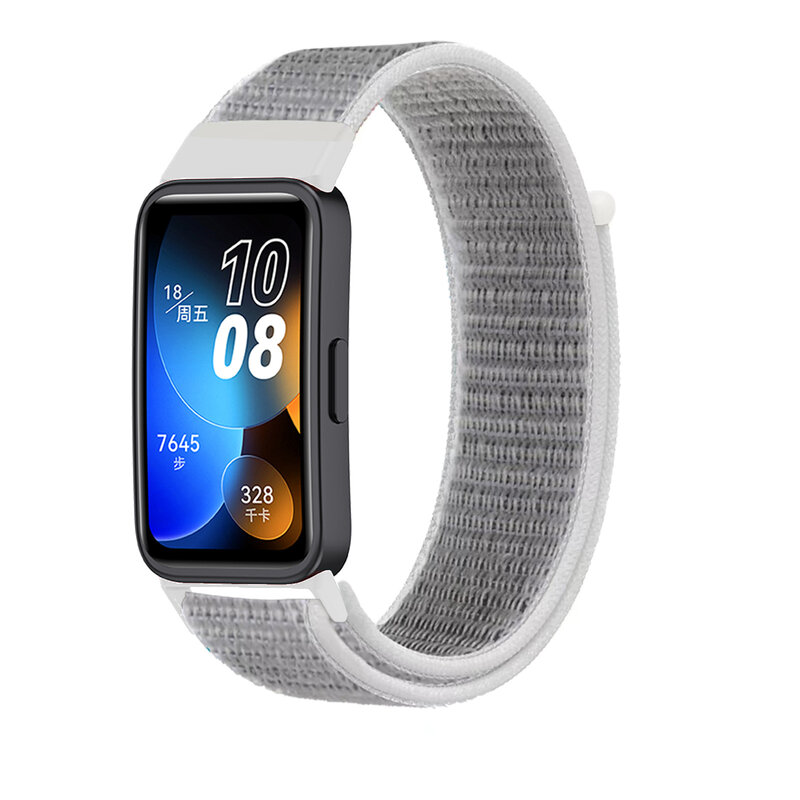 Nylonowa opaska pętelkowa do Huawei Pasek 8/7 Akcesoria do Smart watch zamiennik pasek sportowy bransoletka Huawei band 8 correa