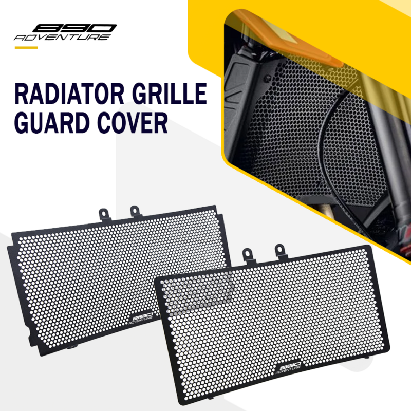 For KTM 890 Adventure 890ADVENTURER 890 ADV R 2020 2021 2022 2023 Motorcycle Radiator Grille Guard Cover Protection Protector