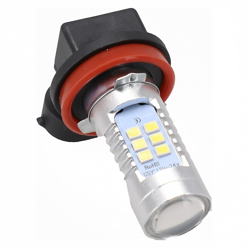 Universal LED nevoeiro lâmpada de condução, H8, H11, 2000lm, 6000k, branco, alta potência, substituição da lâmpada exterior do carro, novo, 2 Set
