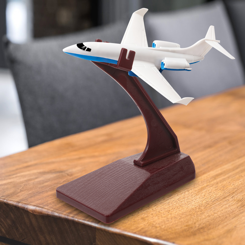 Soportes de plástico para modelos de avión, soporte de exhibición para Mini avión, sin avión