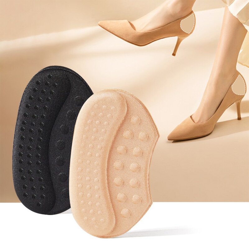 1Pair Shoe Pads for High Heels Anti-wear Foot pads Heel Protectors Womens Shoes Insoles Anti-Slip Adjust Size Shoes Accessories