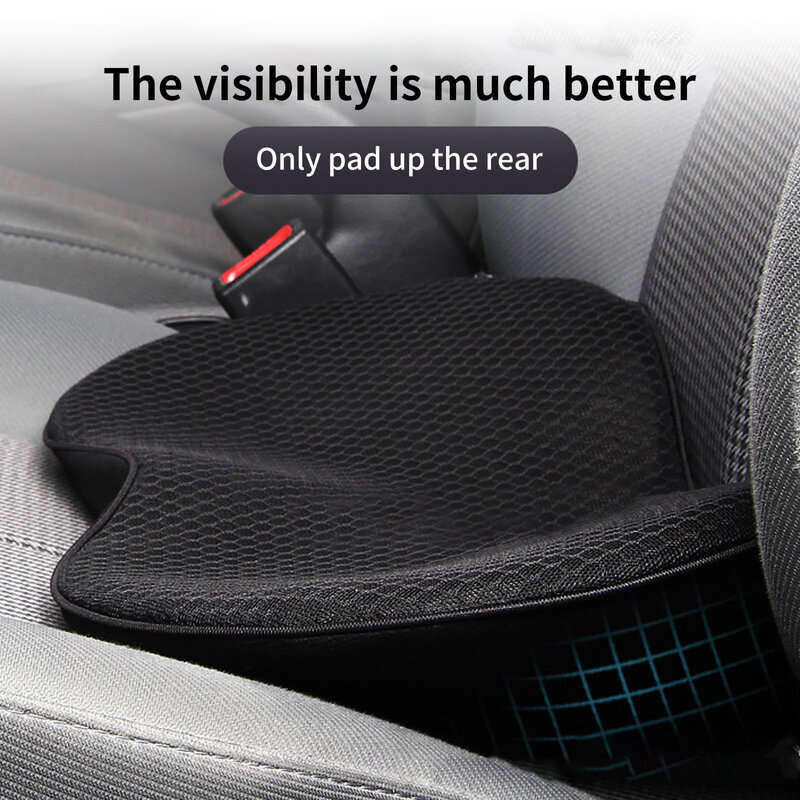 2 w 1 poduszki na siedzenia samochodowe siedzenie kierowcy poduszka z pianki Memory poduszka poduszka ochrona talia oddychająca zwiększ biodro