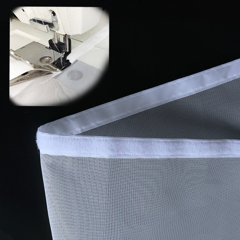 Moskito Netze für Fenster Bildschirm Mesh Benutzerdefinierte Größe Insekt Tüll Unsichtbare Weiß Gegen Mücken und Fliegen Abnehmbare Waschbar
