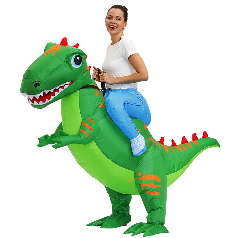 Adult Kids Dinosaur Inflatable Costume Anime Cosplay Carnival Clown Flamingo Fancy Dress Party Halloween Costume Suits