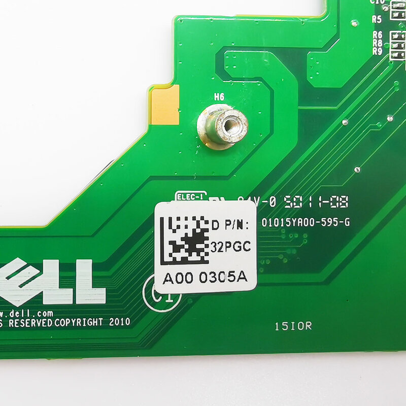 Per Dell Latitude E5520 laptop VGA Network Card RJ45 USB Jack Card Reader Board 032PGC 01015YA00-595-G