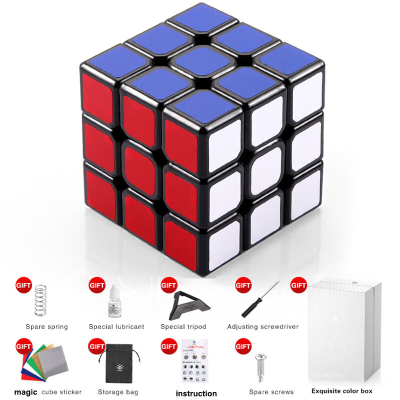 3X3โลหะผสม Decompression Magic Cube โลหะไม่จำกัดเกมความเร็ว Cube ปริศนา Cubo Magico Fidget ของเล่น Antistress ของเล่นเด็กการศึกษาของเล่น