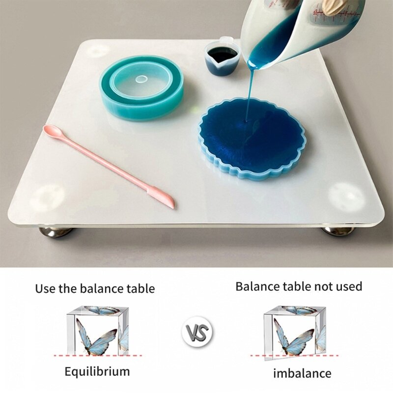 樹脂バブルレベリングボード調整可能なエポキシ樹脂セルフレベリングボード DIY ドロップシッピング