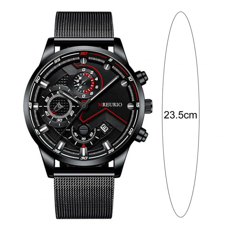 Men Quartz Watch Fashion Business Casual Sports Multifunctional Chronograph Hot Selling Mens Non-Mechanical Quartz Wrist Watch