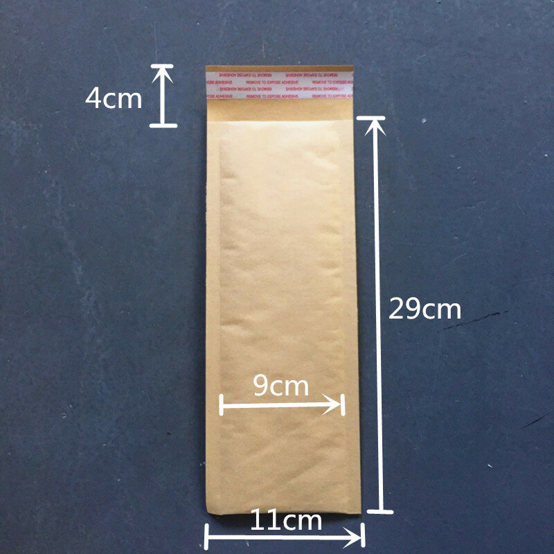Пакет из крафт-бумаги, 11x29 см