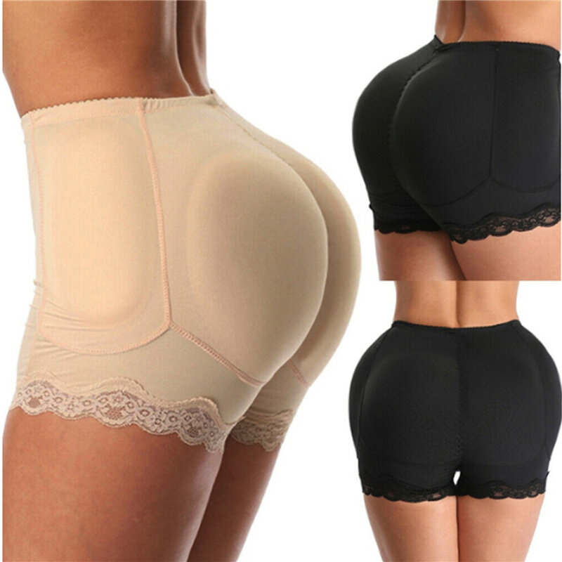 Padded Butt Lifter แก้ไขชุดชั้นใน Butt Enhancer Body Shaper Strap ปลอม Hip Shapewear ชุดชั้นในกางเกงชั้นใน Push Up