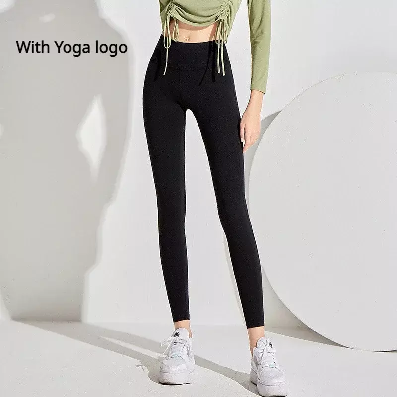 Женские спортивные штаны AL, облегающие штаны для фитнеса с высокой талией, быстросохнущие штаны для йоги