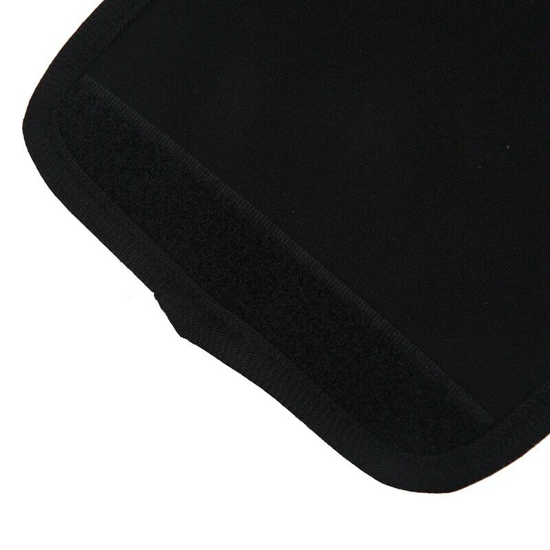 2x Reisbagage Koffer Handvat Comfort Wraps Identificatielabels Zwart