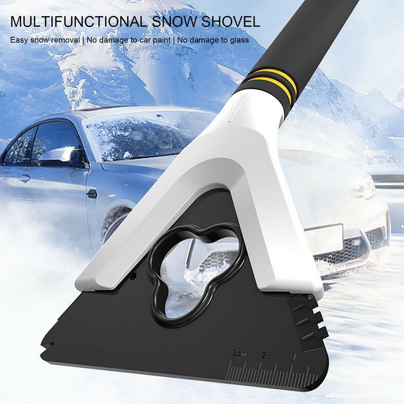 Pengeruk es untuk sekop mobil ergonomis untuk es beku Dan Aksesori Otomotif penghilang salju untuk kendaraan truk Off-Road