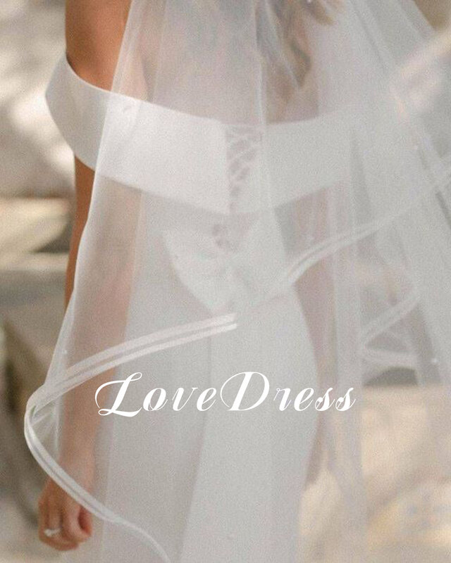Lovedress-女性のためのレースの人魚のウェディングドレス,魅力的なビーチドレス,スパンデックス,背中の開いた背中,結婚式のドレス