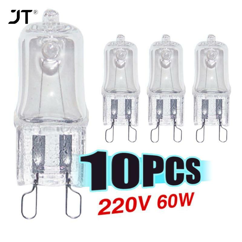 10Pcs 25w 28w 40w 60w Oven Light Bulb G9 High Temperature Bulb Steamer Light