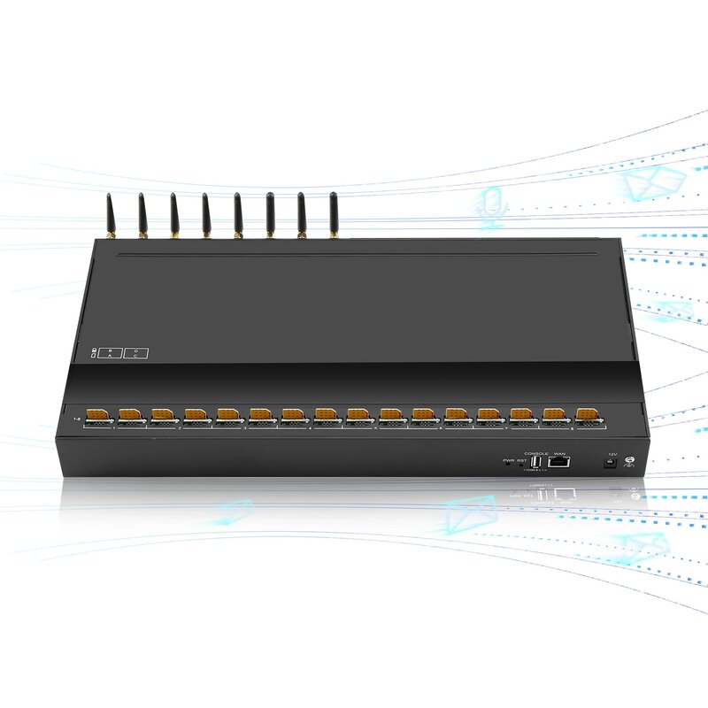 4G SK8-32 Voip Gateway Sms-Modem Multi-Spraakoproepen En Sms-Apparaat 4G-Module Ec25 Eg91