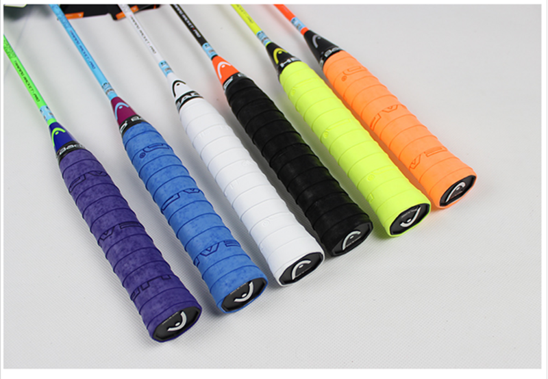 CABEÇA-Antivibrad raquete de tênis Sweatband, mão cola embrulhado bandagem, anti-transpirante, grosso, original, Overgrip, 10 pcs