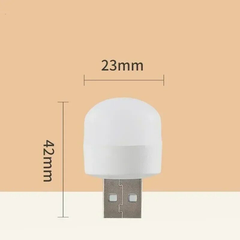 Мини-USB-лампа для чтения, с защитой глаз