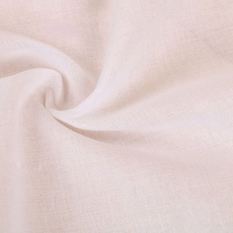 Белый платок для женщин с вышивкой, хлопковый квадратный мягкий моющийся носовой платок