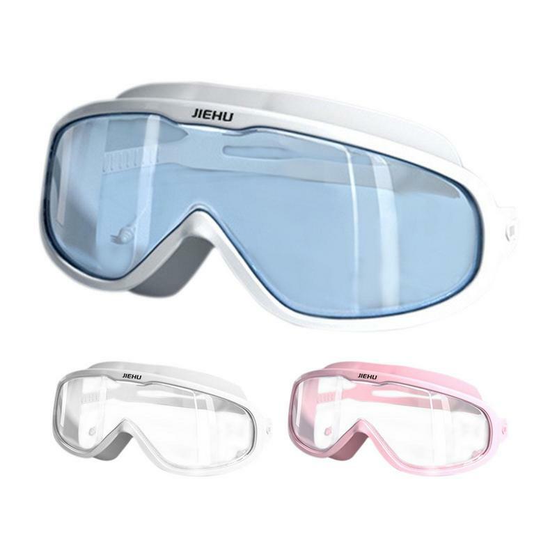 Lunettes de natation à protection complète pour hommes et femmes, lunettes de natation pour adultes, protection des yeux haute définition, lunettes réglables