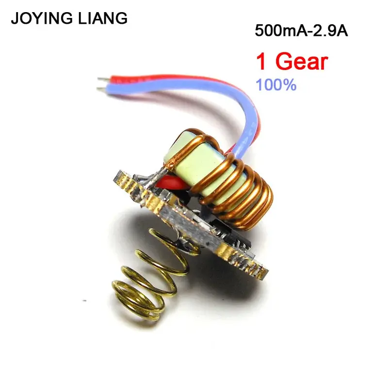 JYL-7801 손전등 범용 정전류 드라이버 보드, 전기 회로 기판, 1-3 배터리, T6, U2, L2, QX9920, 22mm