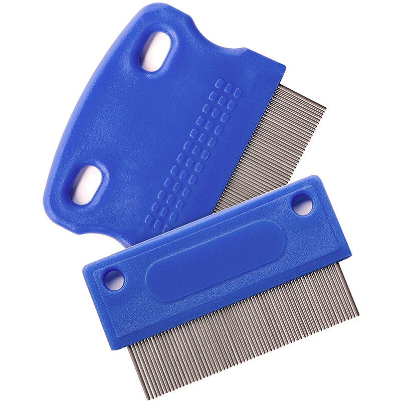 Pet Comb Dog Grooming Comb Pet Tear Stain Remover Gently Removes Mucus and Crust Small Lice Flea Combs for Dogs Cats Supplies