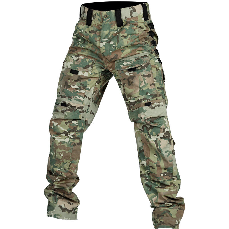 Pantalon d'alpinisme multi-poches pour hommes, nouveauté printemps et automne, pour les cambrioleurs de plein air, résistant à l'usure, pour les Forces spéciales, Fan de l'armée tactique