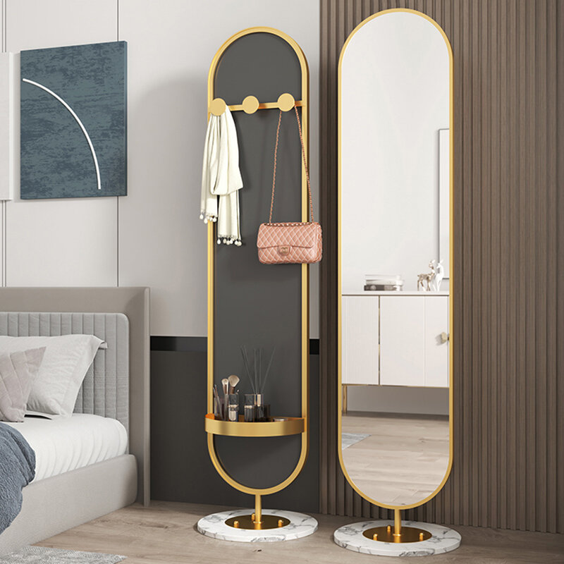 フランスのスタイルの鏡,豪華なミラー,家のための北欧の家具,リビングルームとベッドルーム,ミラー効果,フルレングス