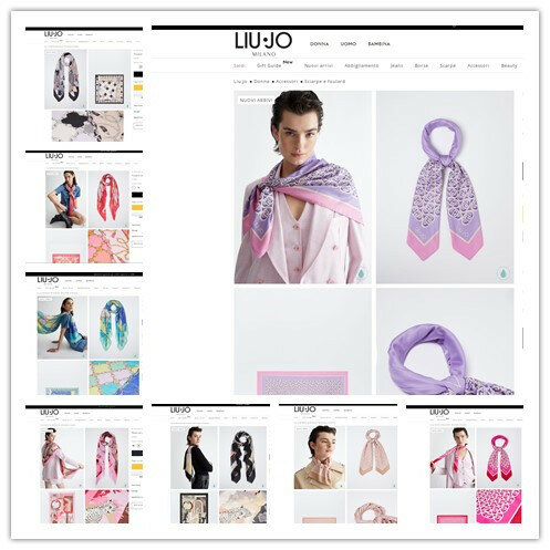 2024 spring and summer new fashion all kinds of Liu Qiao classic fashion sunscreen scarf variety