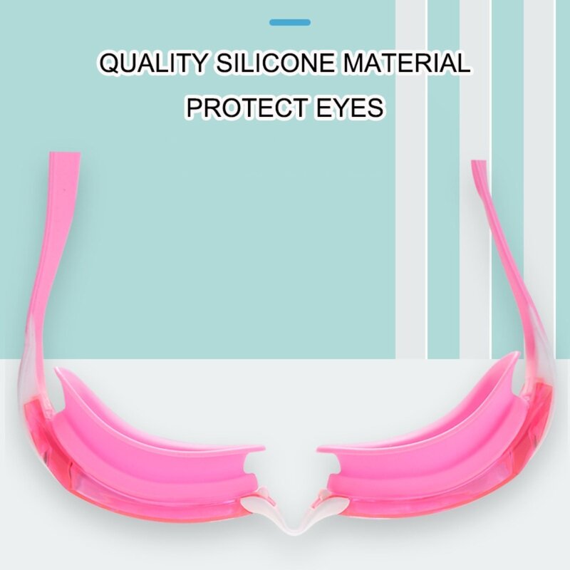 Szerokie okulary pływackie przeciwmgielne do pływania z zatyczkami do uszu gogle pływackie silikonowe okulary do nurkowania anty-uv pływanie sporty wodne