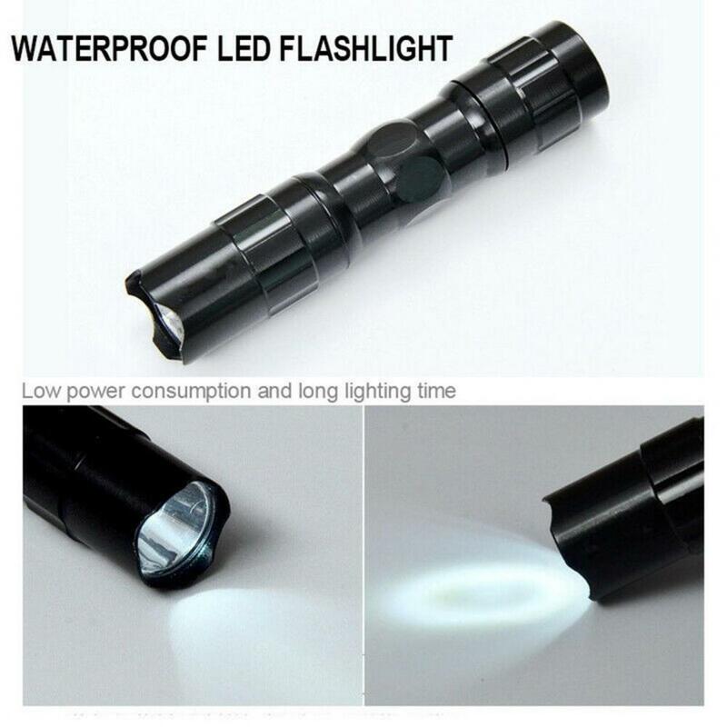 LED Flashlight Portable Ultra Bright Waterproof Rechargeable LED Flashlight for Car