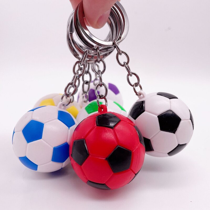 Porte-clés de voiture pour sportifs préférés, pendentif ballon de Golf, ballon de basket-Ball, à la mode
