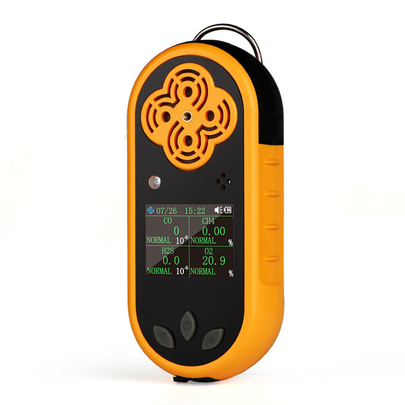 UpgradeBosean high quality 4 gas detector carbon dioxide combustible and Oxyen gas detector