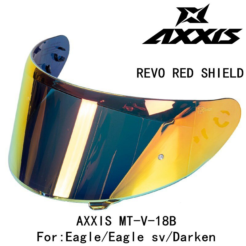 Universal Motor Perisai MT-V-18B untuk AXXIS Helm EAGEL/EAGLE SV/DRAKEN Asli AXXIS Kaca Depan