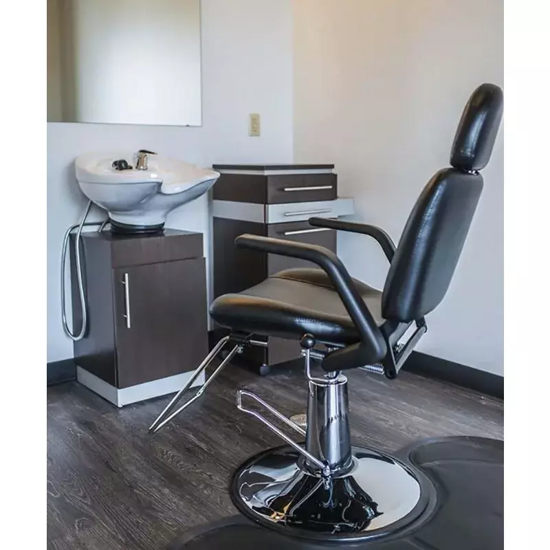 Sue Reclining Styling Chair para cabeleireiros profissionais, Salões de beleza e barbeiros, All Purpose, Modern Hydraulic Salon Chair