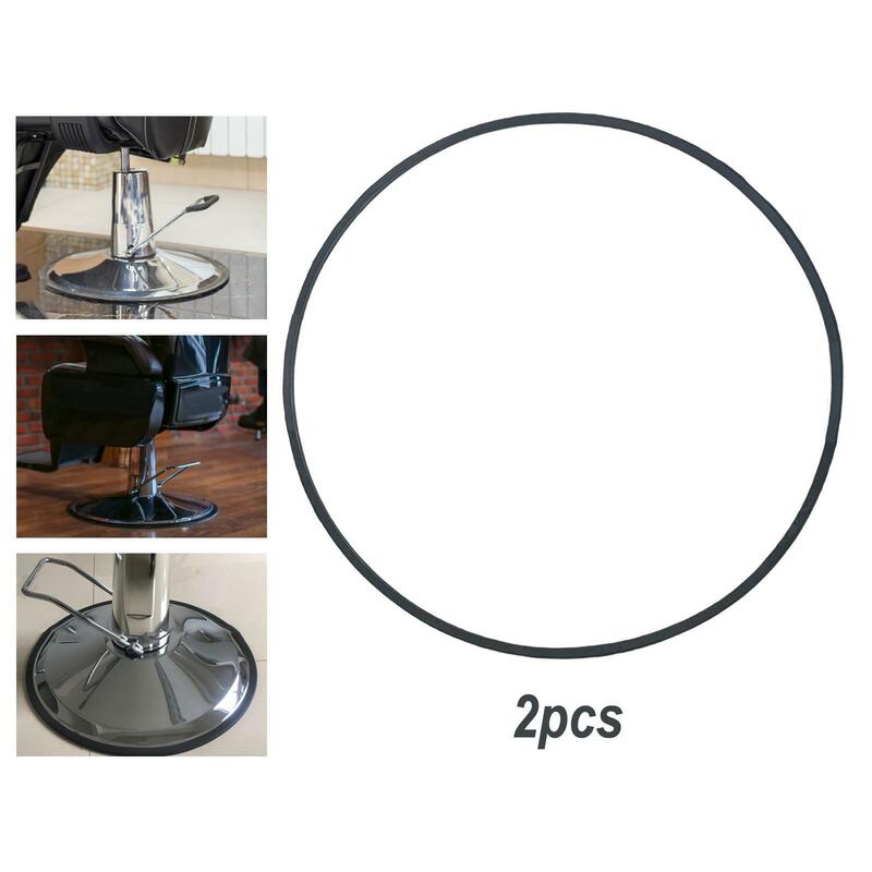 Base de chasis de silla de Bar, disco antideslizante, anillo de goma, Reduce el ruido, antideslizante, 45cm