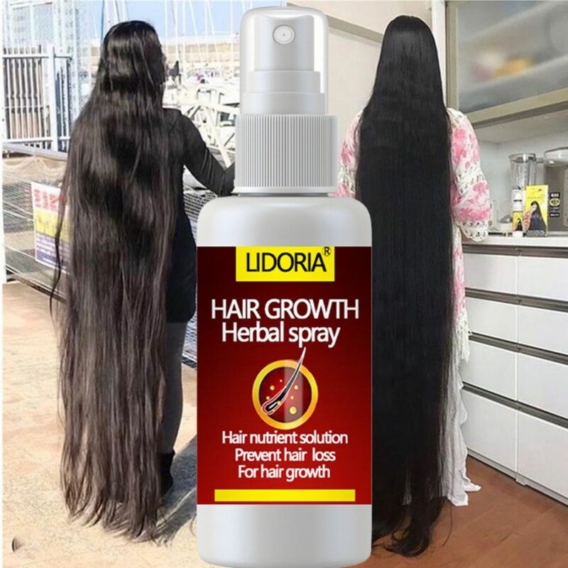 Serum wzrostu włosów Spray szybki wzrost włosów płynny zabieg Scalp mieszek włosowy anty utrata włosów naturalne piękno zdrowie pielęgnacja włosów