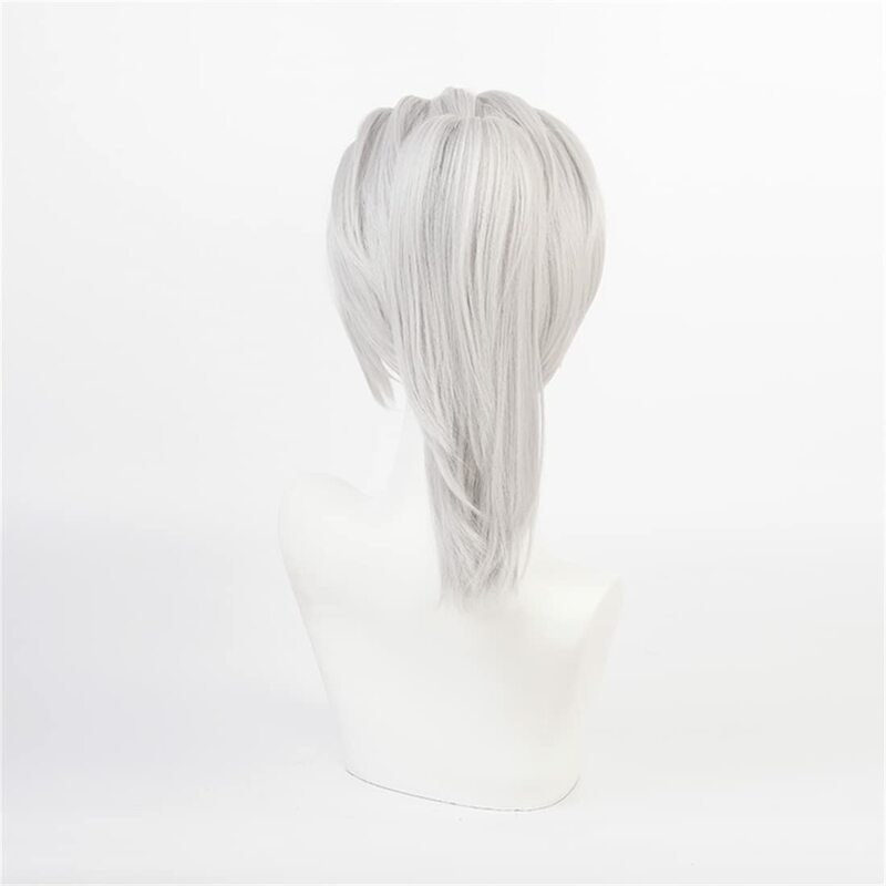 Парик для косплея удзуй Тенген 2 стиля серебристо-серый сезон 2 развлекательные окружные парики Arc + тату