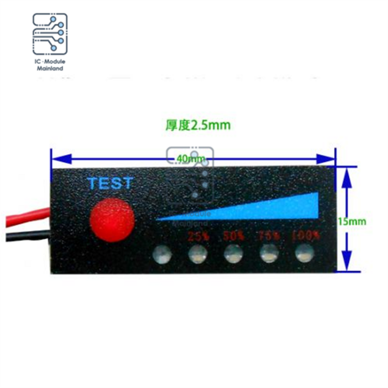 7S 4,2 V-29,4 V литиевая батарея Li-po Li-Ion Емкость индикаторная панель питания 40x15MM зарядка светодиодный тестер