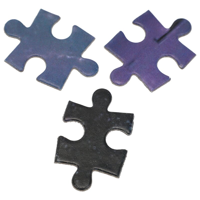 Puzzle Jigsaw fantasi langit berbintang 1000 bagian teka-teki dekompresi dewasa 1000 bagian mainan Puzzle definisi tinggi kayu