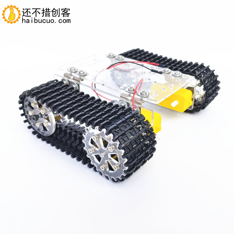 Tanyue-هيكل خزان أكريليك مجمعة بالكامل ، سيارة ذكية مع تعليم ساق الخط ، محرك TT ، 3-9 فولت ، SNX1 ، ترقية